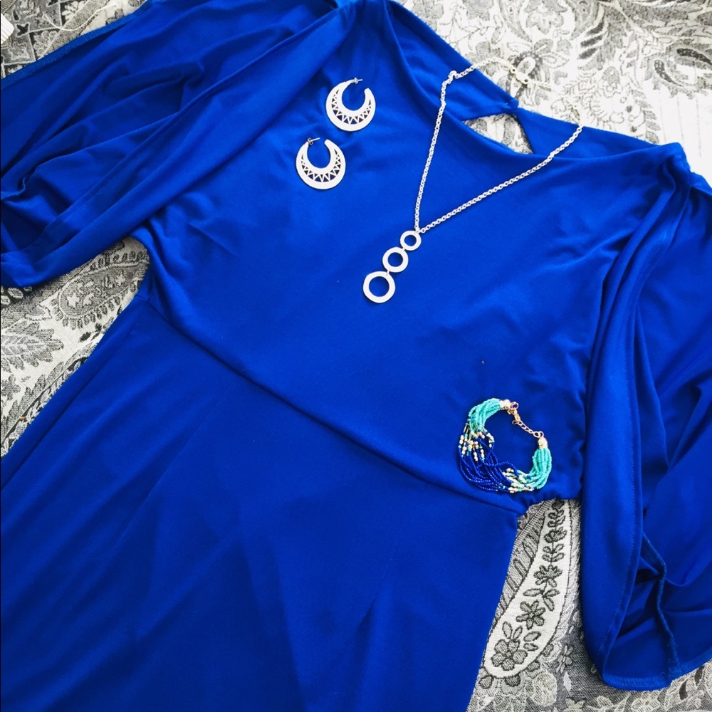 Cobalt Blue Dress